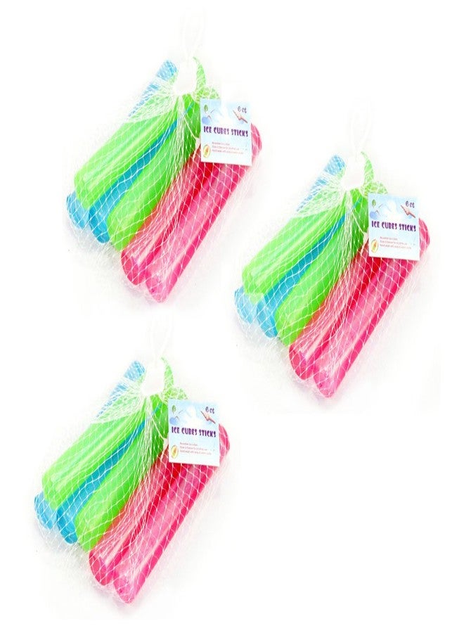 ODS Reusable Ice Cube Sticks Freezable Water Bottle Rods (18) - Image 1